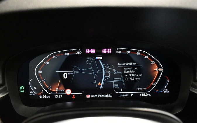 BMW Seria 5 cena 264800 przebieg: 97540, rok produkcji 2022 z Łosice małe 232